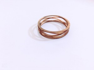 » Multilayered Wave coil spring ring
