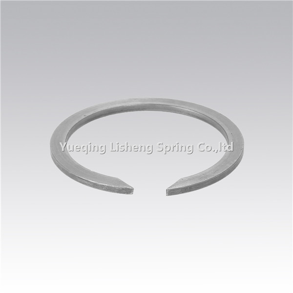 » Newly Arrival Wholesale All Types Of Clamps - constant section retaining ring for shaft – Lisheng Spring