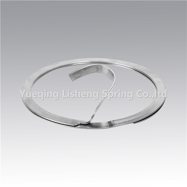 Bottom price Coiled V Type Spring - Custom spiral retaining rings – Lisheng Spring