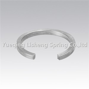 constant section retaining ring for shaft