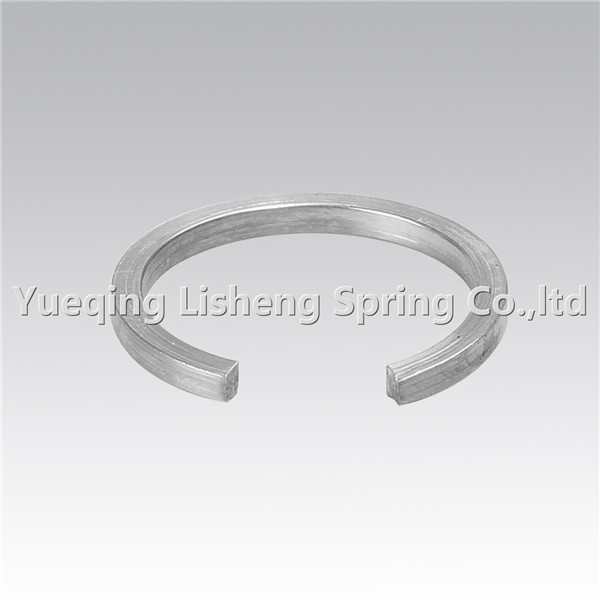 2017 Latest Design No Ear Retaining Ring - constant section retaining ring for shaft – Lisheng Spring