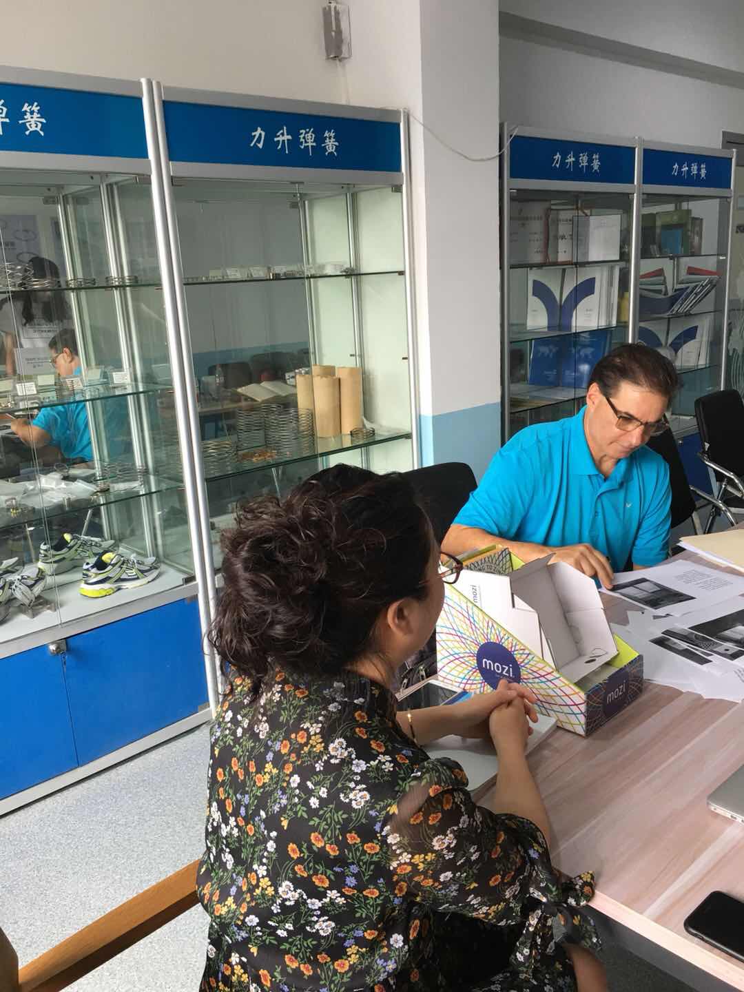 American customers visit our company